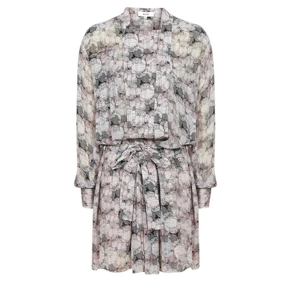 REISS ALICE CIRCLE PRINTED SHIRT DRESS PINK
PRINT - Picture 8 of 12